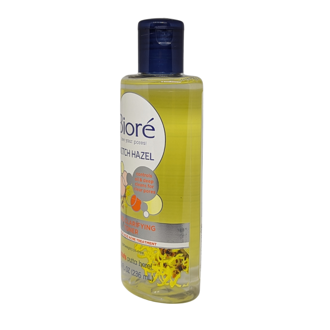 Biore Witch Hazel Pore Clarifying Toner Oil-Free, 236 ml / 8.0 fl oz
