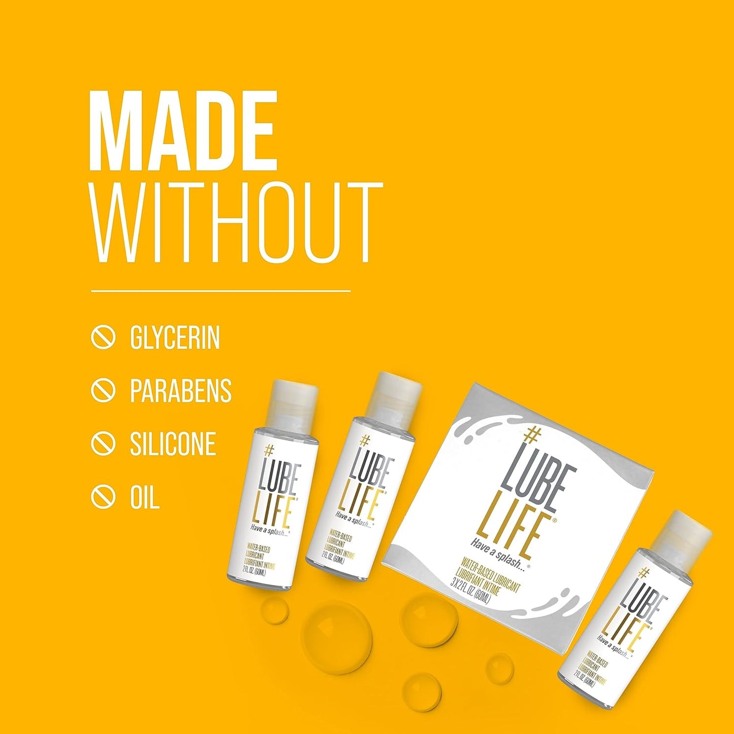 Lube Life Water Based-Lubricant (60ml)