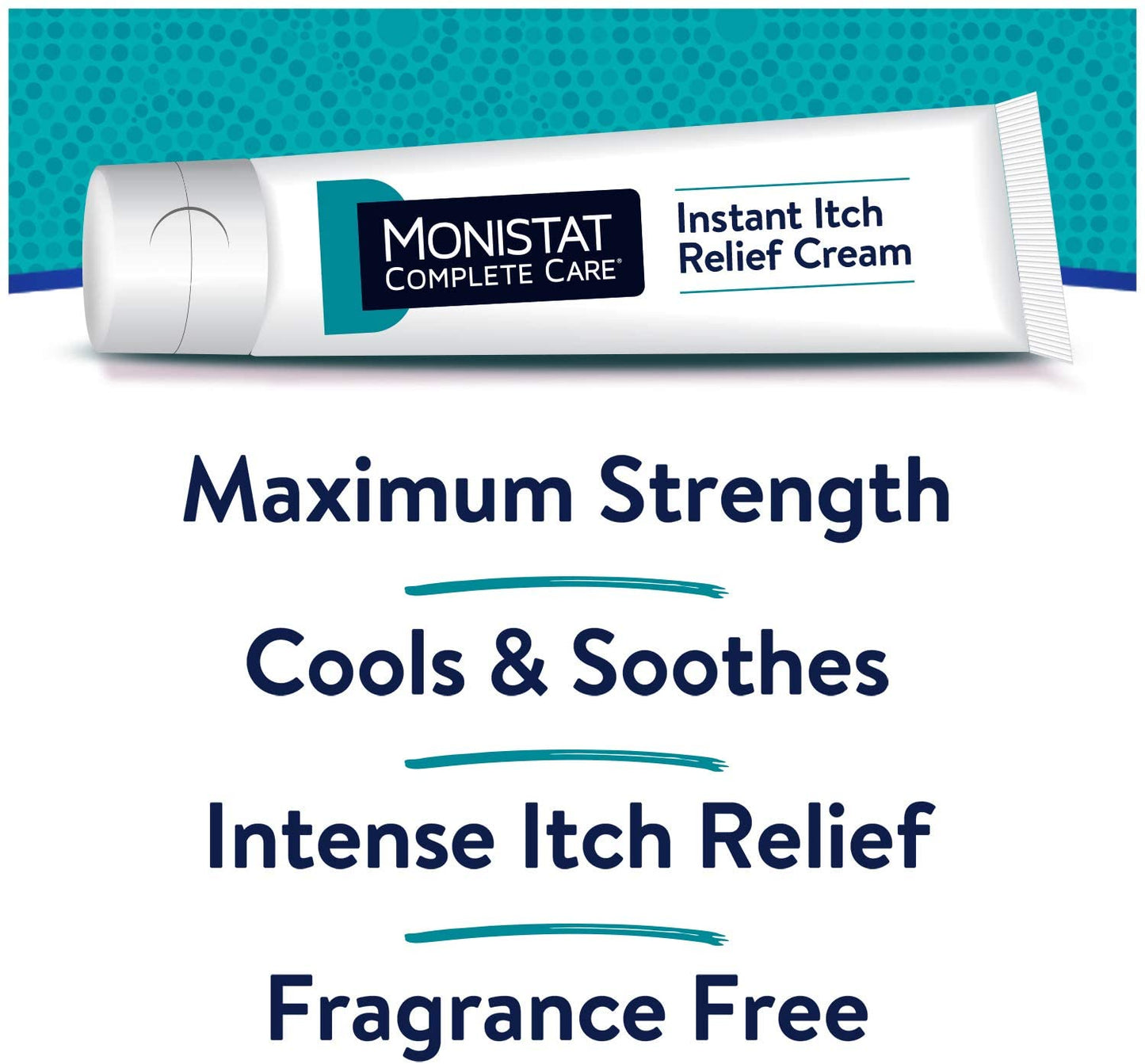 Monistat Care Maximum Strength Instant Itch Relief Cream 28g