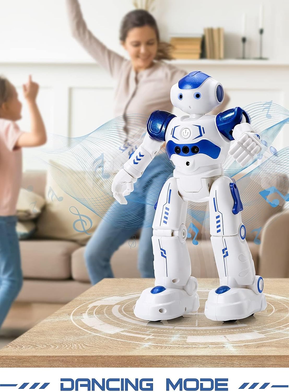 KingsDragon Remote Control Smart Robot Toys For Kids, Gesture & Sensing Programmable