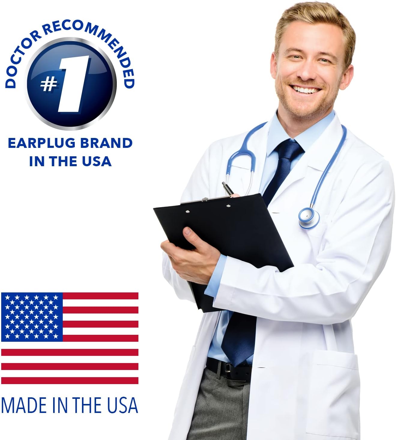 Mack's Ultra Soft Foam Earplugs 33db Noise Reduction (5 Pair)