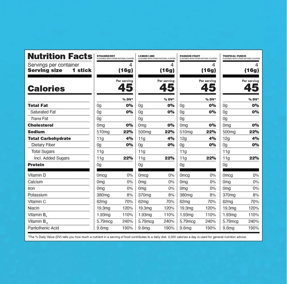 Liquid IV Hydration Multiplier Electrolyte Drink Mix Variety Pack (4 of Each Flavor) 16 Packets PACKAGING MAY VARY