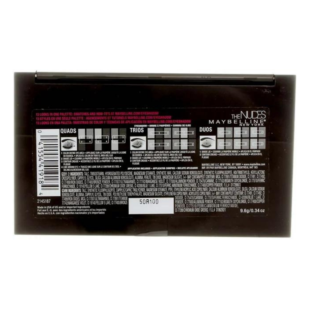 Maybelline The Nudes 12 Eyeshadow Pallete 9.6g / 0.34 oz