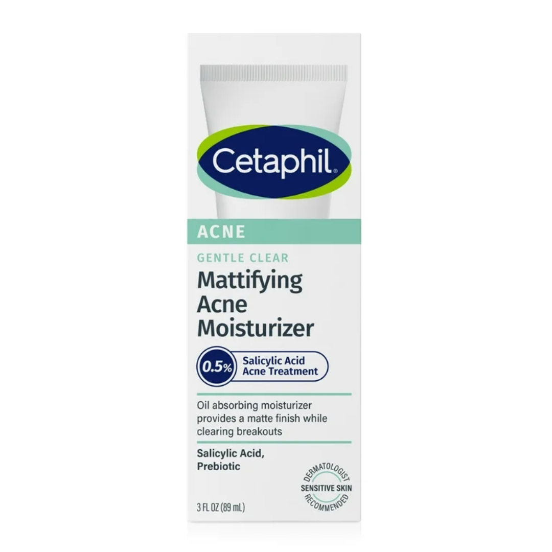 Cetaphil Gentle Clear Mattifying Acne Moisturizer 3 fl oz / 89ml