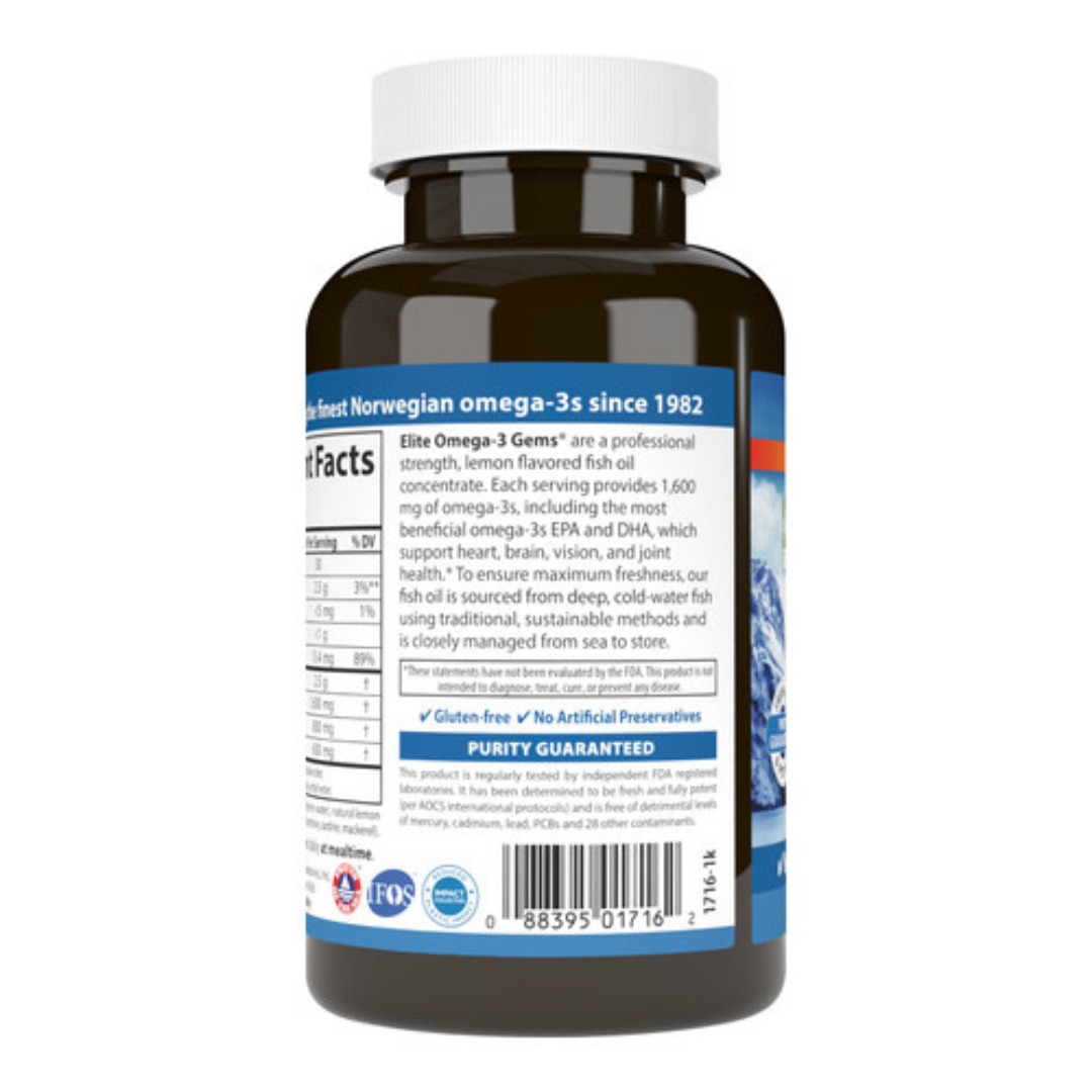 Carlson Elite Omega-3 Gems 1,600mg