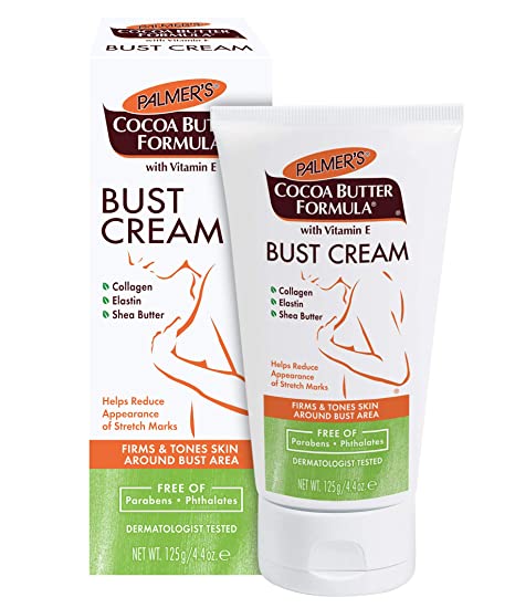 Palmer's Cocoa Butter Formula Pregnancy Skin Care Bust Cream Firms & Tone Skin 4.4 Oz (125g)
