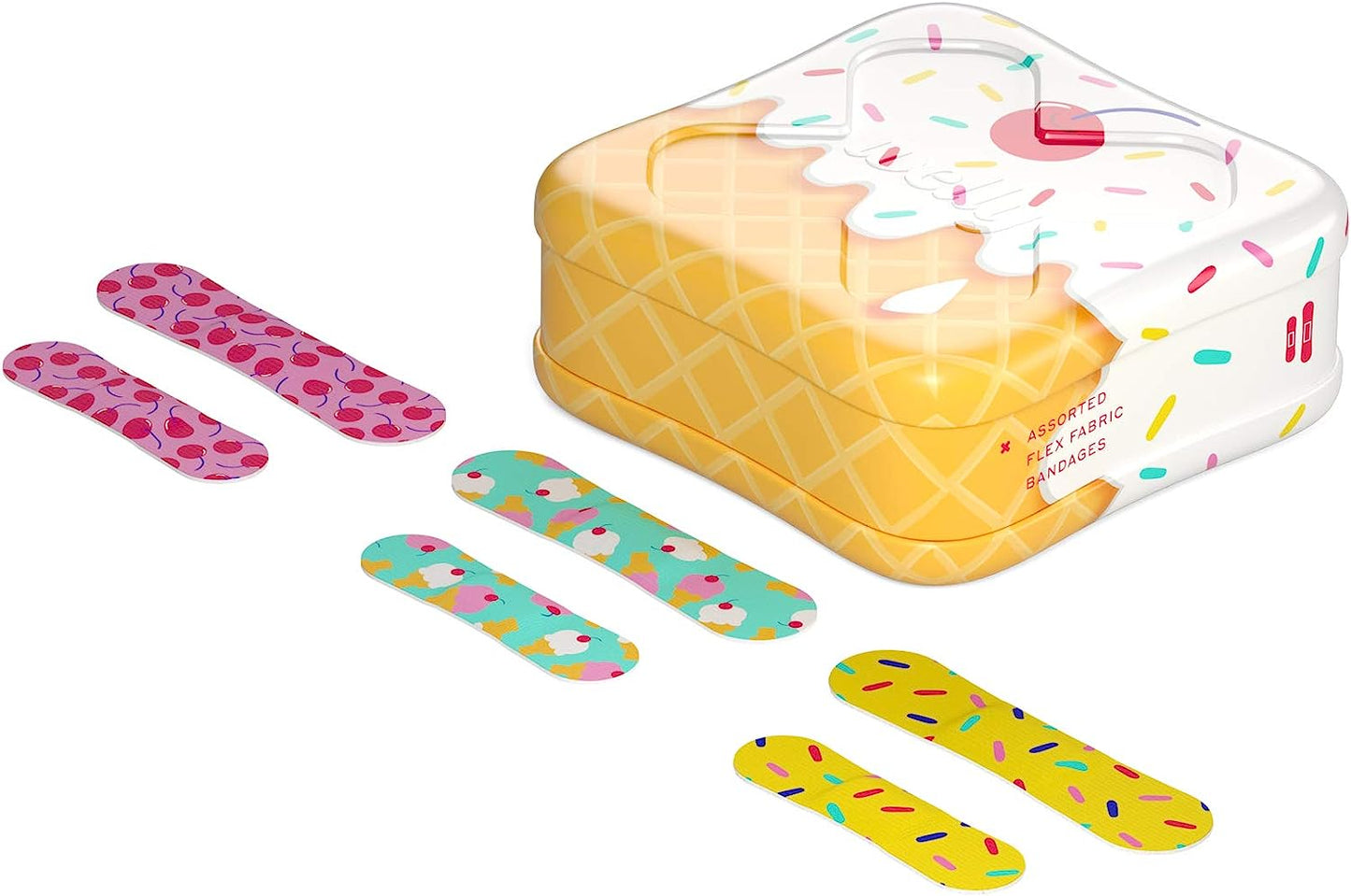 Welly Bravery Badges Assorted Flex Fabric Bandages 48 Count (WLY1071)