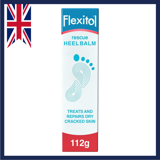 Flexitol Rescue Heel Balm Treats & Repairs Dry Cracked Skin 112 g