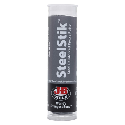 JB Weld SteelStik Steel Reinforced Epoxy Putty Stick, 2 oz. / 57g (8267)