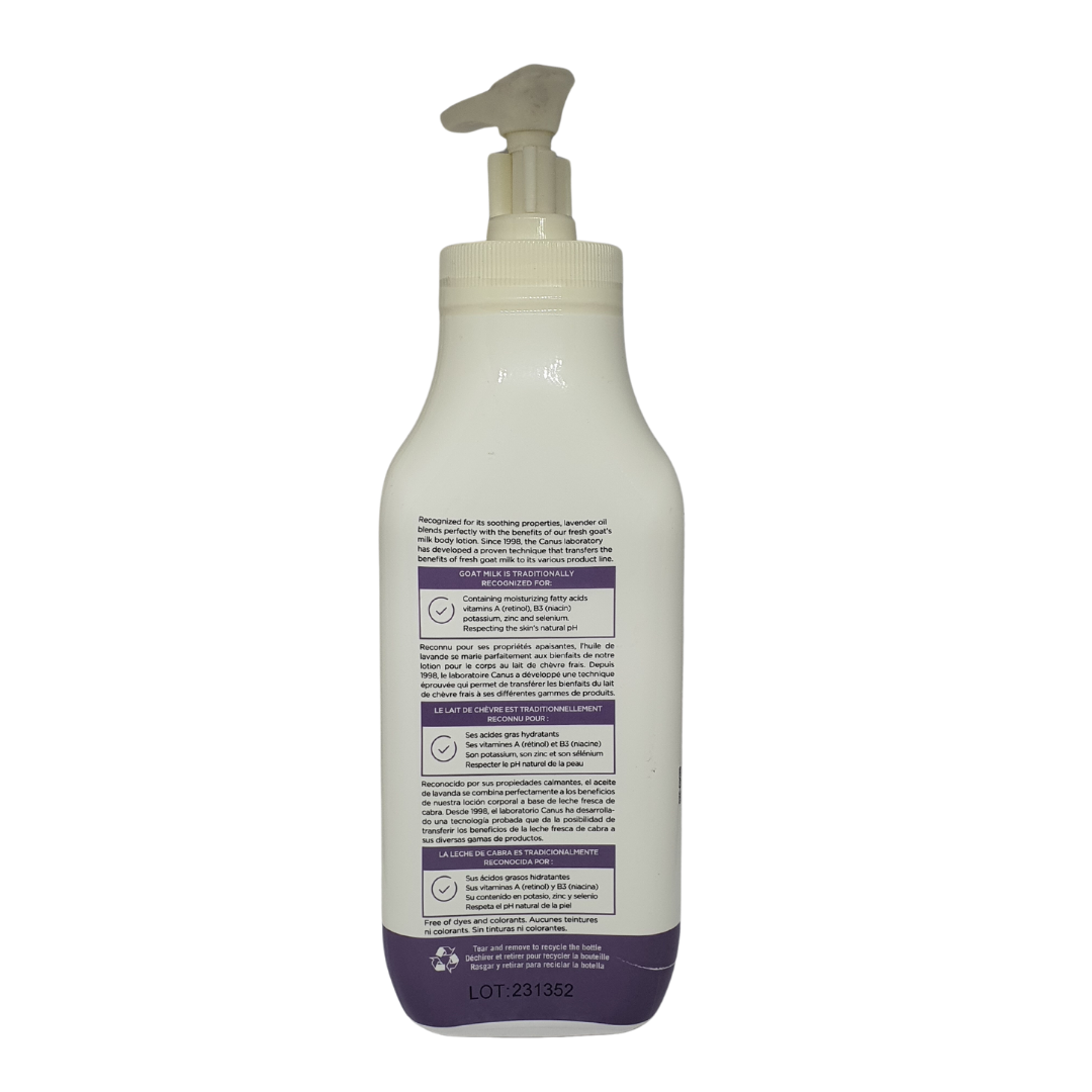 Nature By Canus Canadian Goat Milk With Lavender Oil Hypoallergenic Body Lotion, 11.8 fl oz / 350 mL