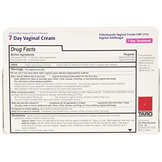 Taro 7 Day Cream, 45g with 1 Reusable Applicator