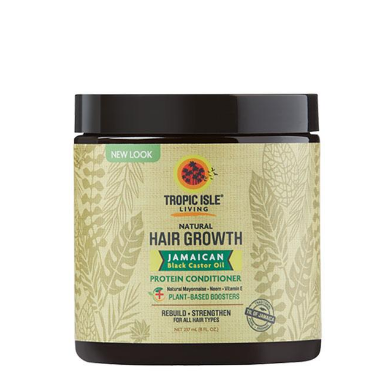 Tropic Isle Living Jamaican Black Castor Oil Hair Growth Protein Conditioner 8 oz / 237 ml