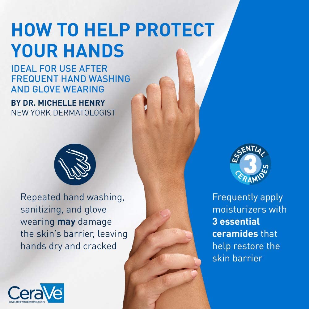 Cerave Hand Cream Non Greasy 3oz / 85g