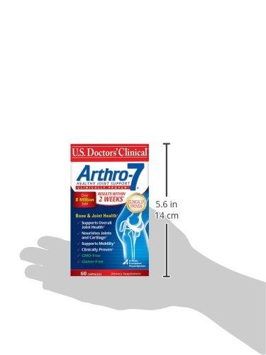 U.S. Doctors Clinical Arthro-7 Healthy Joint Supplement, Original (60 Veggie Capsules)