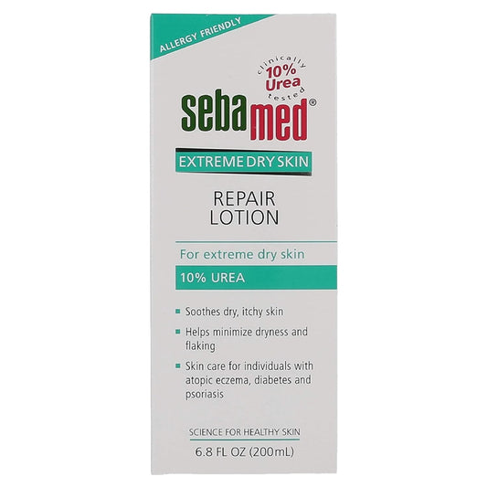Sebamed Extreme Dry Skin Repair Lotion 10% Urea Eczema Psoriasis Rough Dry Skin Moisturizer (200mL)