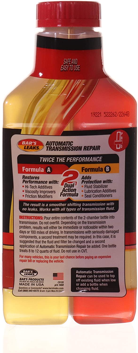 Bar's Leaks Automatic Transmission Repair 2 Part Formula, 16.9 oz. / 500ml