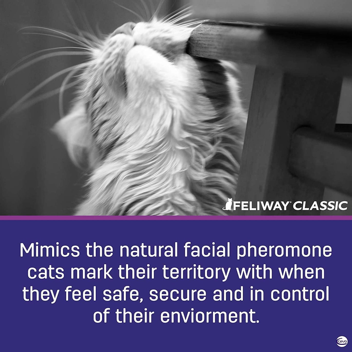 Feliway Classic Cat Calming Pheromone Travel Spray, 20 ml (about 16 Applications)