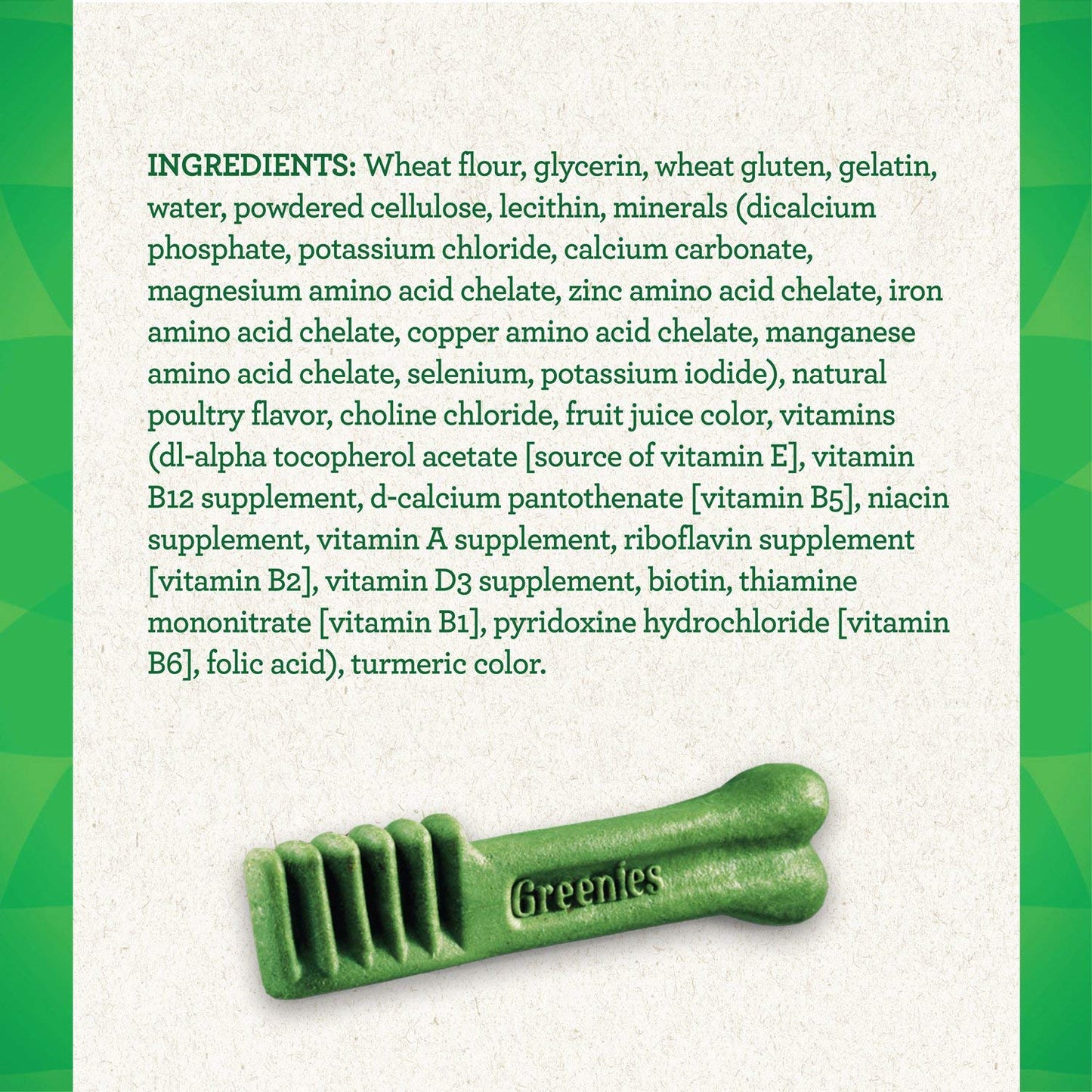 Greenies Original Dental Dog Treats for Petite (15-25 lbs.) Dogs (10 pcs) Packaging may vary