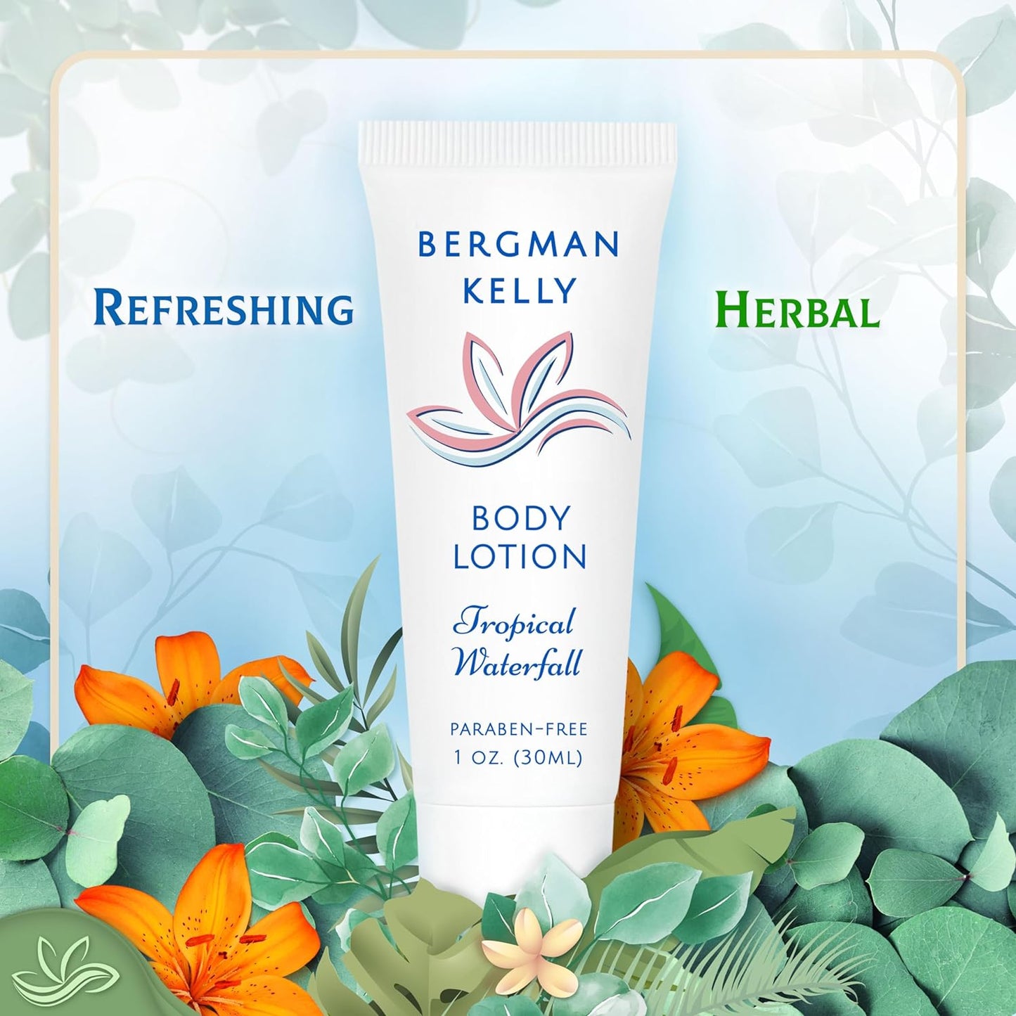 Bergman Kelly Body Lotion Tropical Waterfall 1 oz /30ml