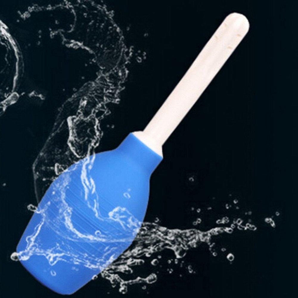 Douche And Enema Flush Bulb Flex Tip Cleaning Bulb 10oz (Blue)