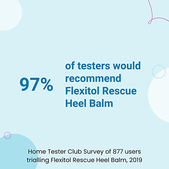 Flexitol Rescue Heel Balm Treats & Repairs Dry Cracked Skin 112 g