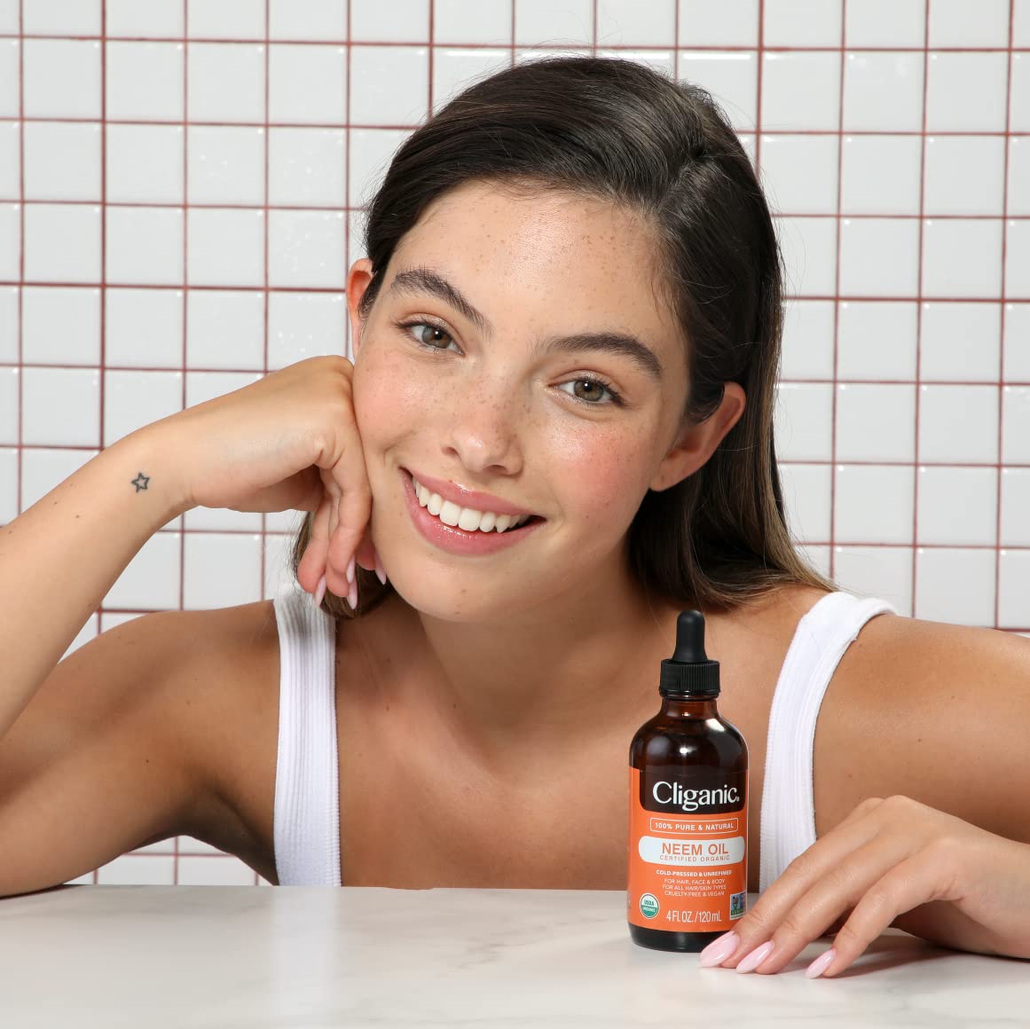 Cliganic Neem Oil Cold Pressed & Unrefined 4 fl oz / 120ml