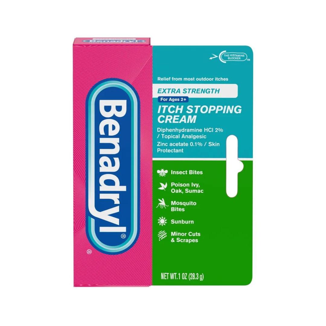 Benadryl Extra Strength Itch Stopping Cream, 1 oz. / 28.3g