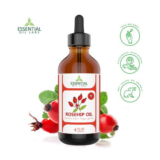Essential Oil Labs, Rosehip Oil 4 oz