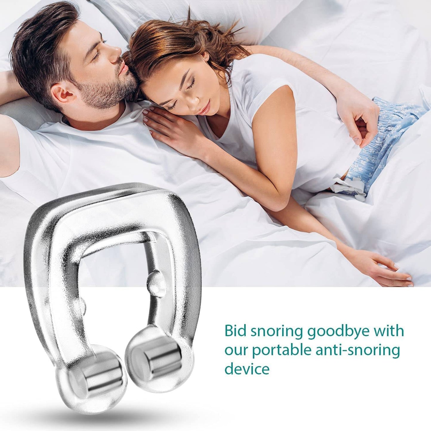 BANGBREK Anti-snoring Nose Clip Snore Reduction Solution 4 Packs