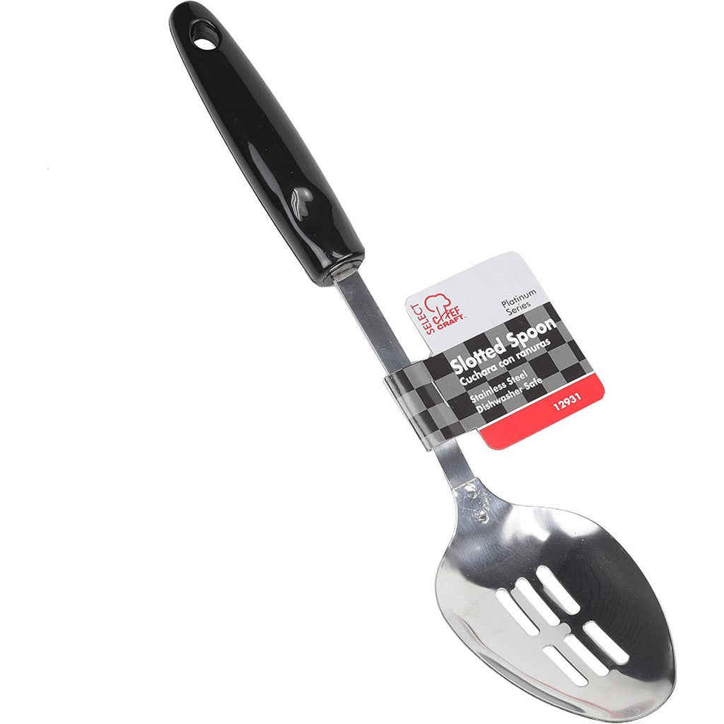 Chef Craft 12931 Select Stainless Steel Slotted Spoon 1 Count