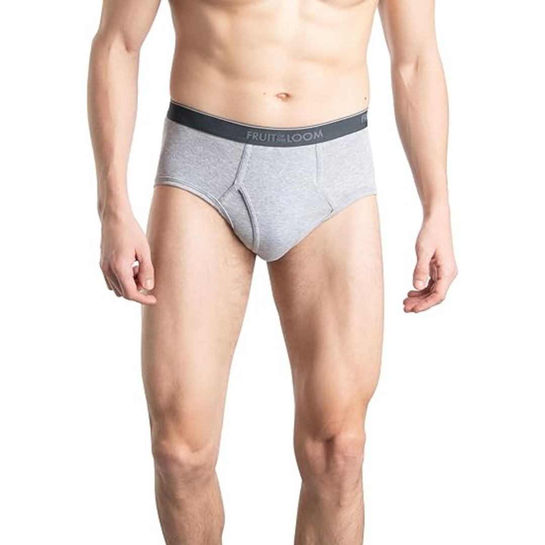 Fruit of the Loom Cotton Men's Briefs, 6 Pack