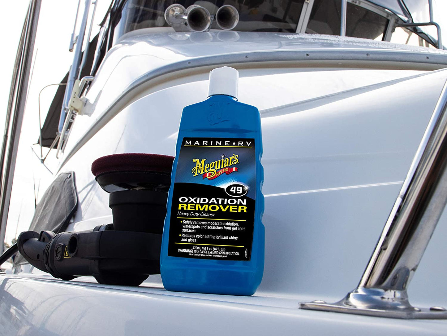 Meguiar's Marine RV Oxidation Remover M49 Heavy Duty Cleaner 16Fl.oz