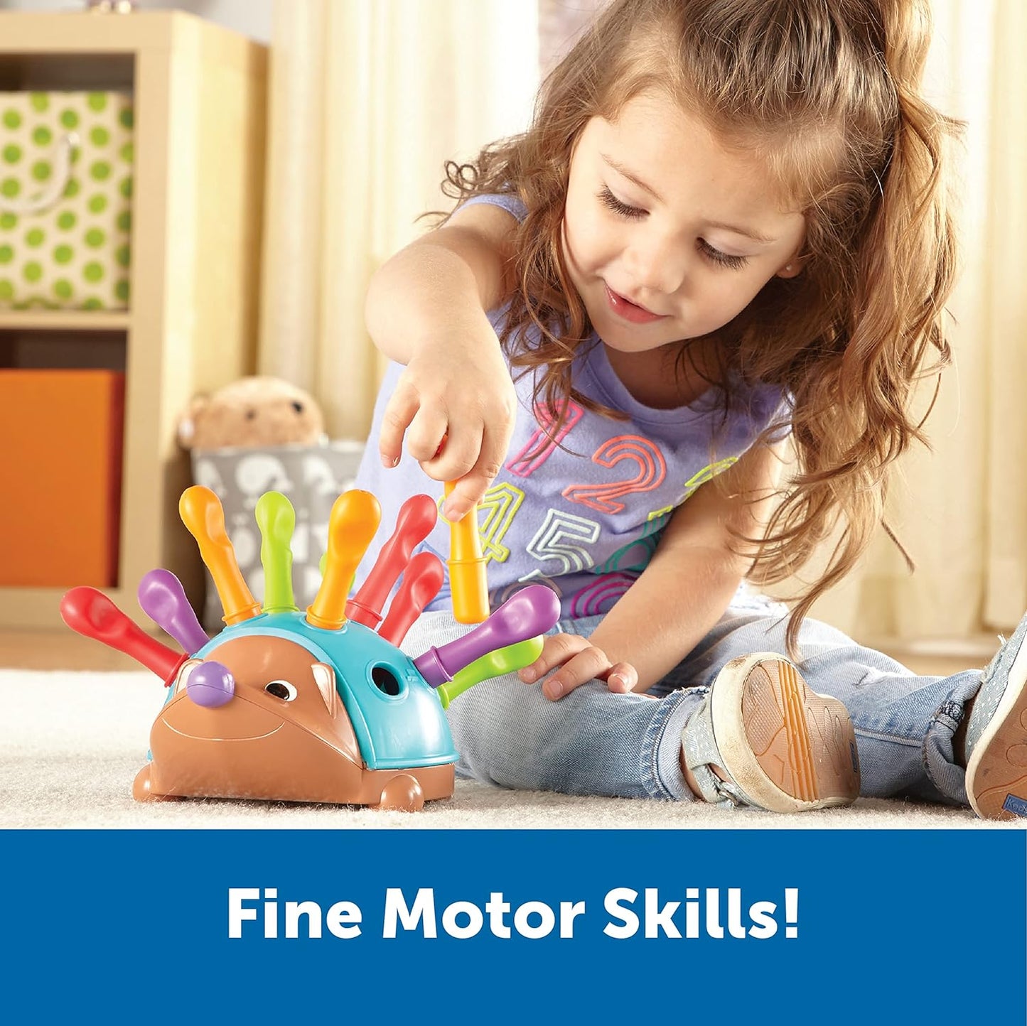 Learning Resources Spike The Fine Motor Hedgehog 18+ Months (14 Pieces)