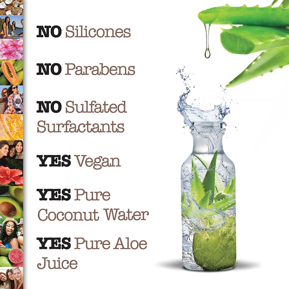 Maui Moisture Nourish & Moisture + Coconut Milk Conditioner, For Dry Hair, Silicone Free, 13 fl.oz 385 ml