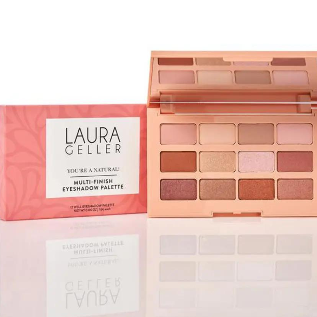 Laura Geller Multi - Finish Eyeshadow Palette 12 Well Eyeshadow Palette 0.06 Oz Each
