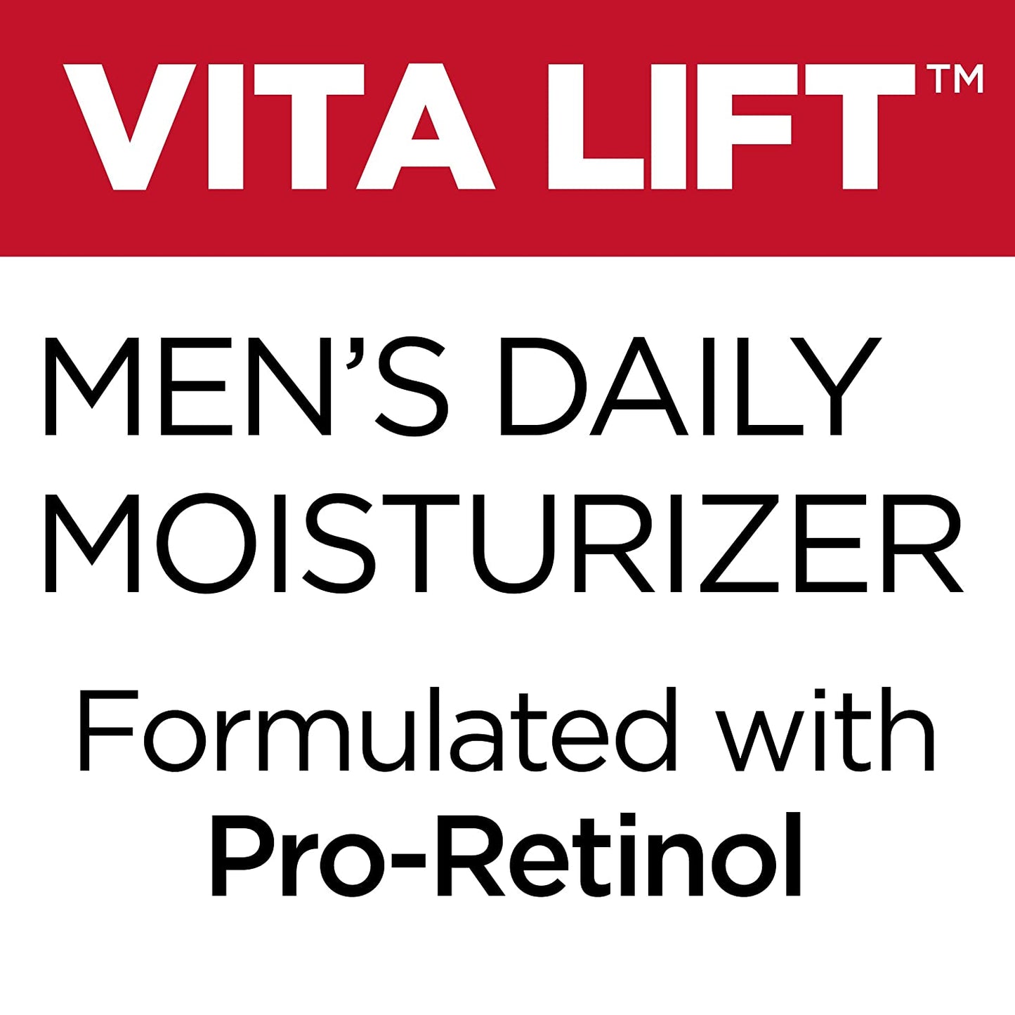 L'Oreal Men Expert Vita Lift Daily Moisturizer Anti-Wrinkle & Firming Pro-Retinol, 1.6 fl.oz / 48 ml