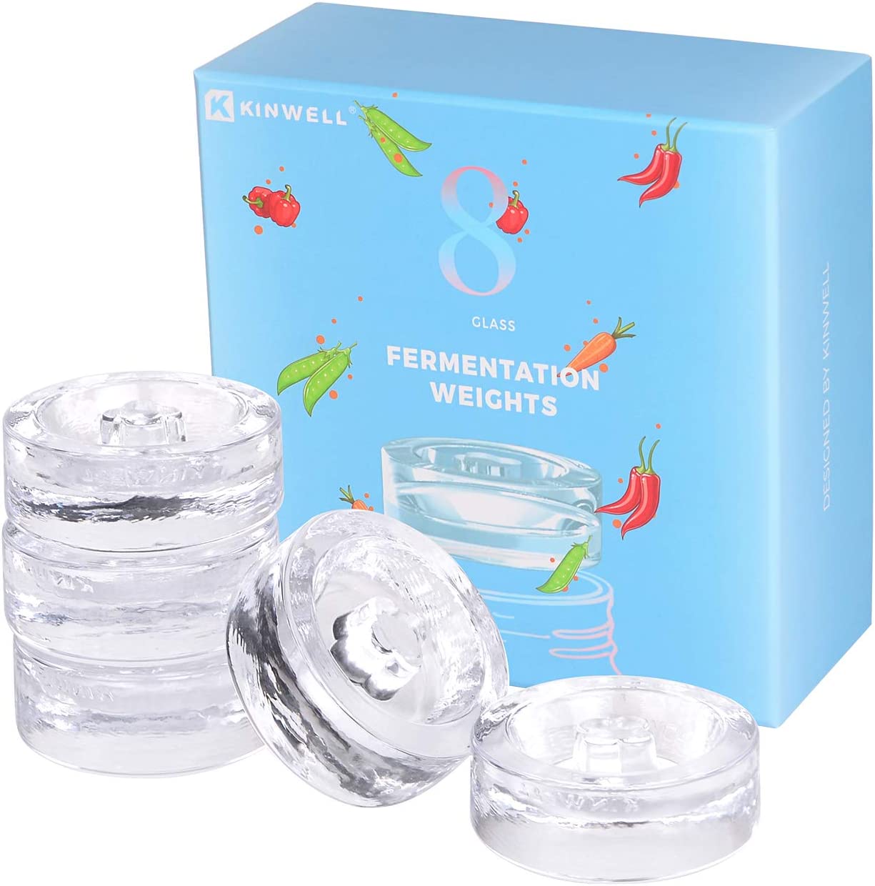 Kinwell 8 Glass Fermentation Weights arenade.ph