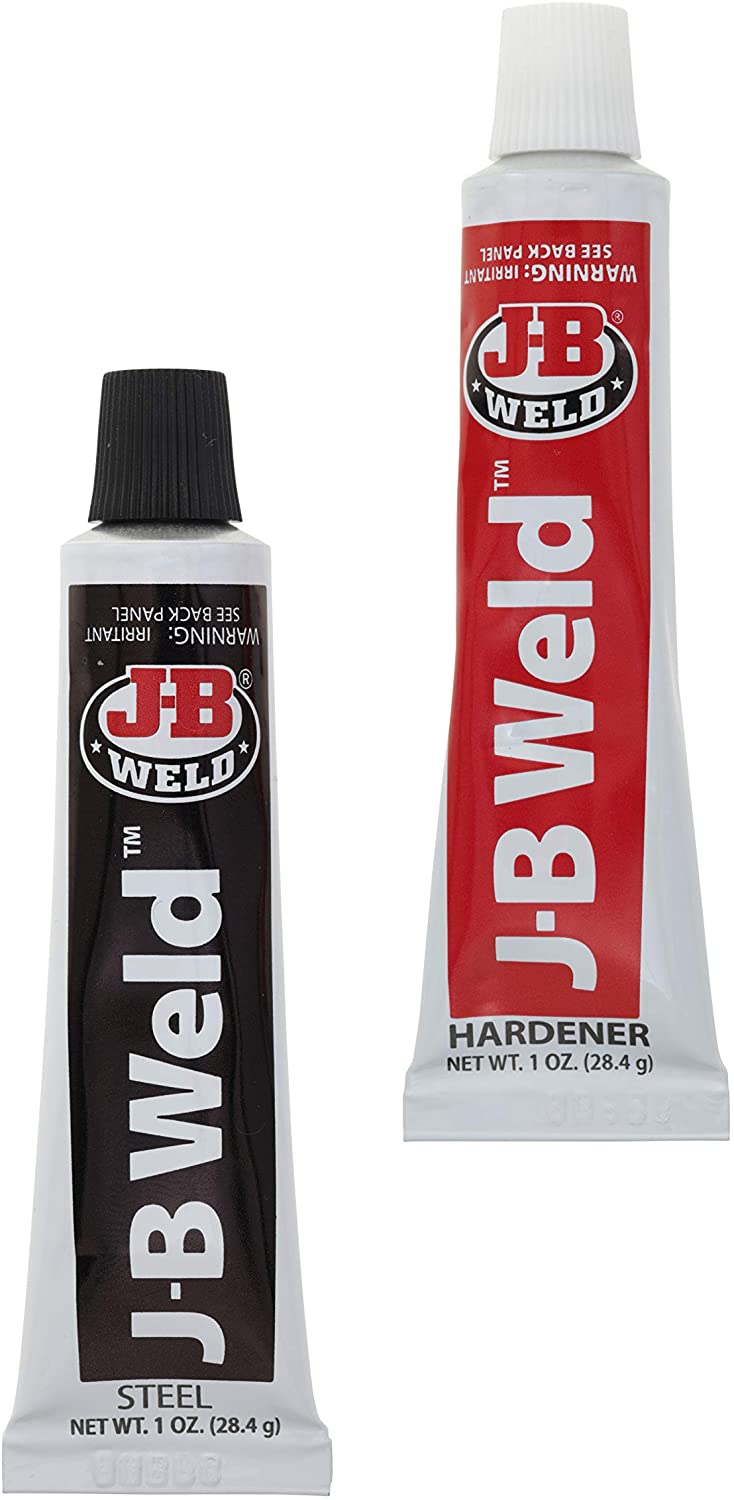JB Weld Original Cold-Weld Formula Steel Reinforced Epoxy, 1 oz. / 28.4 g each (8265S)