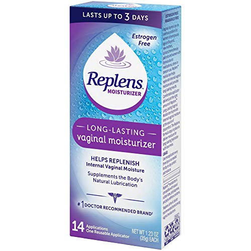 Replens Long Lasting Vaginal Moisturizer 14 ct with Reusable Applicator 35 g PACKAGING MAY VARY