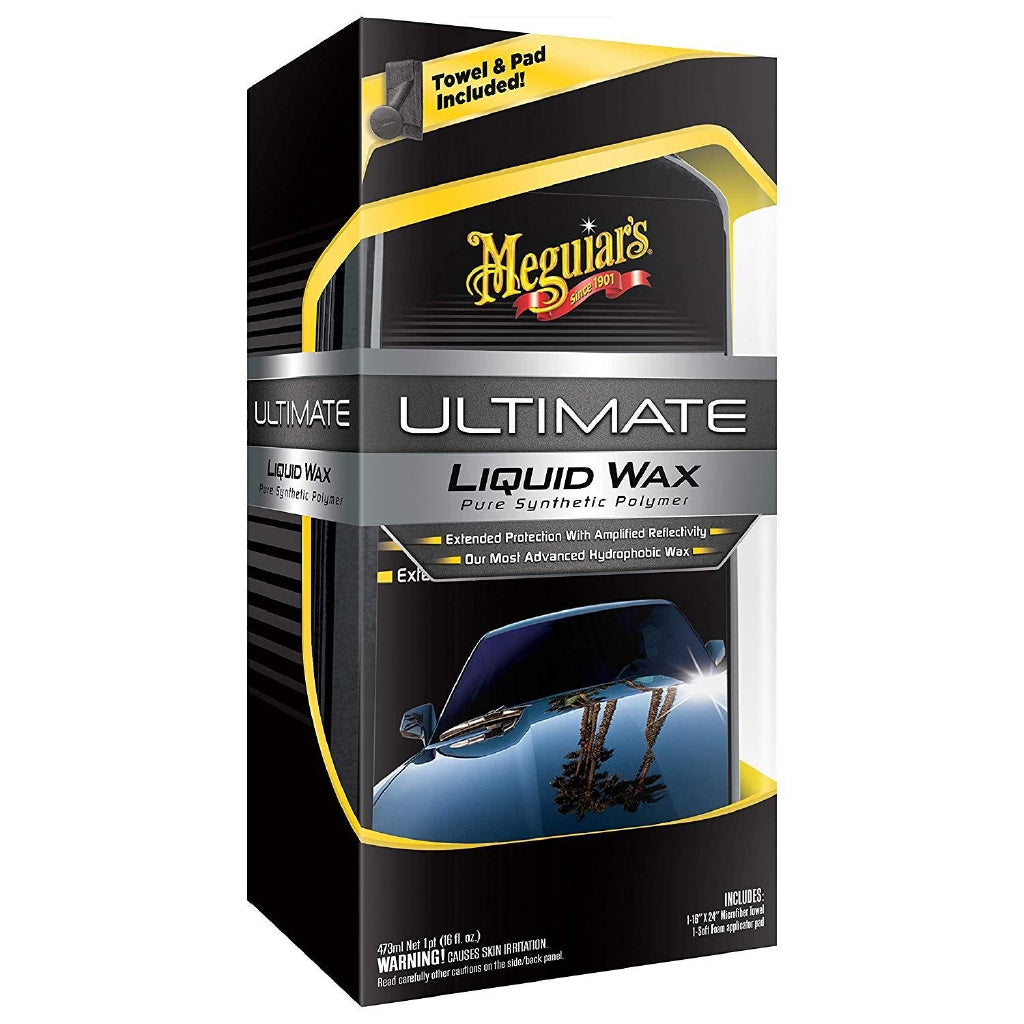 MEGUIAR'S G18216 Ultimate Liquid Wax, 16 Fluid Ounces, 1 Pack