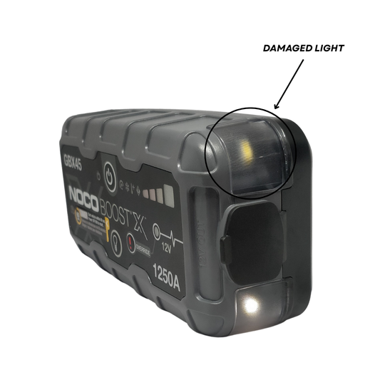 Noco Boost X GBX45 12V 1250A Lithium Jump Starter with Damaged LED Light