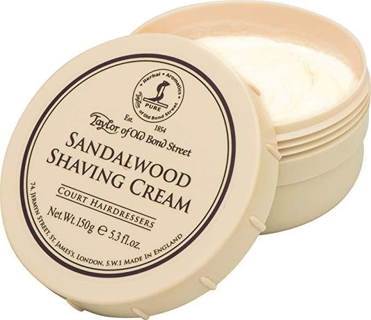 Taylor of Old Bond Street Sandalwood Shaving Cream 5.3 fl.oz