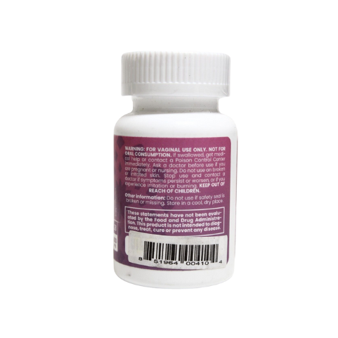 Seroflora Boric Acid Vaginal Suppositories 600mg, 28 ct