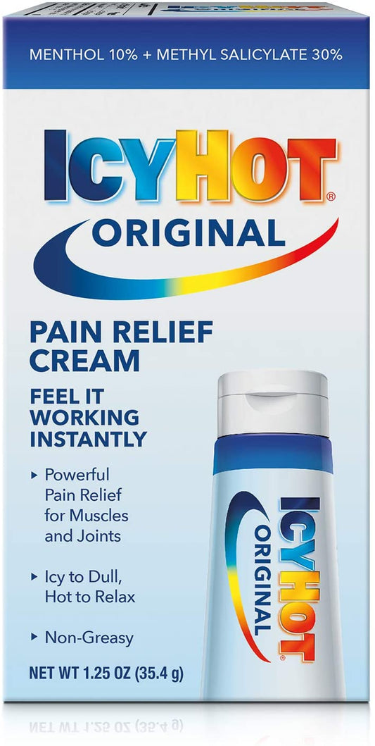 Icy Hot Original Relieving Cream 1.25 Oz. / 35.4g