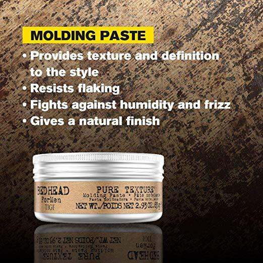 Tigi Bed Head for Men Pure Texture Molding Paste 2.93 oz / 83 g