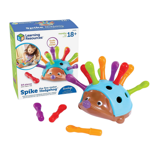 Learning Resources Spike The Fine Motor Hedgehog 18+ Months (14 Pieces)