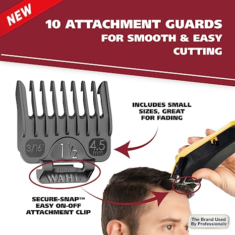 Wahl Clipper Model 79445 For Fade And Blend Cuts With Extreme Fade Precision Blades