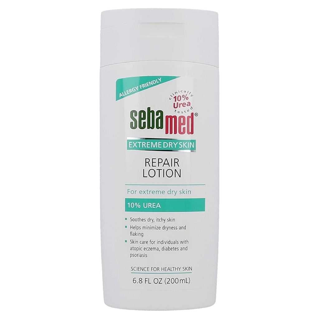 Sebamed Extreme Dry Skin Repair Lotion 10% Urea Eczema Psoriasis Rough Dry Skin Moisturizer (200mL)