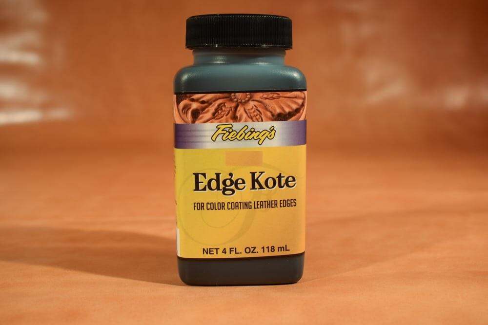 Fiebing’s Edge Kote, 4 Oz. - Color Coats Leather Edges - Brown