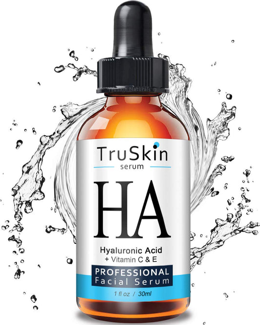 TruSkin HA Hyaluronic Acid Serum with Vitamin C & E 1 fl oz / 30 ml